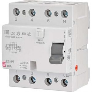 Protectie diferentiala rccb eti efi p4 tip a 16 003
