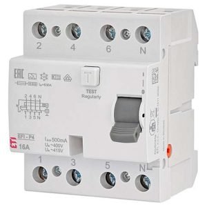 Protectie diferentiala rccb eti efi p4 tip a 16 05