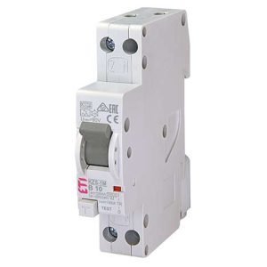 Siguranta diferentiala ETI RCBO KZS 1M 1P+N A B10 0.1 6KA