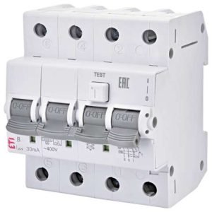 Siguranta diferentiala RCBO ETI KZS 4M A B32 0.03 6kA