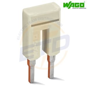 Jumper cu 2 pini 1-2 WAGO 2002-402 Gri