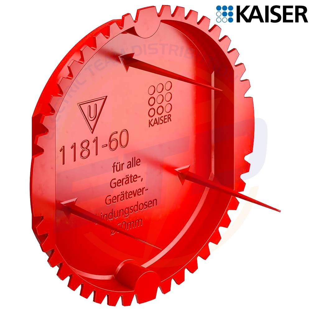 Capac doza KAISER 1181-60 D60 mm ReUtilizabil