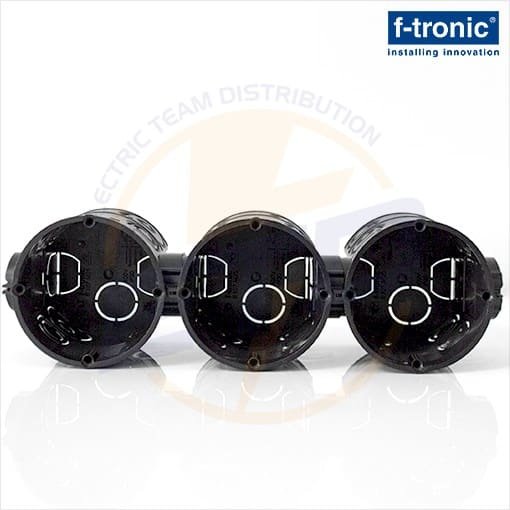 Doza de aparat adanca F-TRONIC, D60mm A65mm - Conectare dozelor intre ele