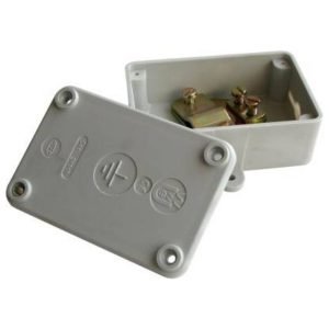 Cutie de separatie pentru platbanda cu clema de deconectare