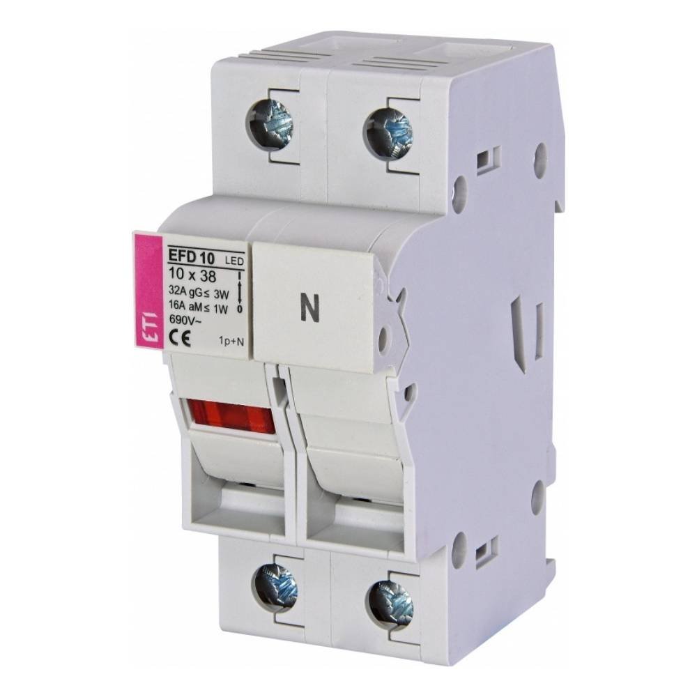 Separator pentru sigurante fuzibile,ETI EFD 10 1p+N LED