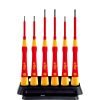 Set surubelnite izolate 1000 V, WIHA PicoFinish drepte + PH cu stand, 6 piese