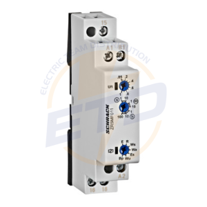 Releu de timp, multifuncţional, 1CC, Ualim=12-240VAC/VDC, 8A