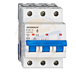 Siguranta automata AMPARO 3P, B20 A, 6kA