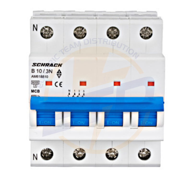 Siguranta automata AMPARO 3P+N, B10 A, 6kA (2)