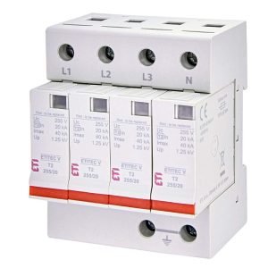 Descarcator supratensiuni supratensiuni ETITEC V T2 25520 4+0 RC