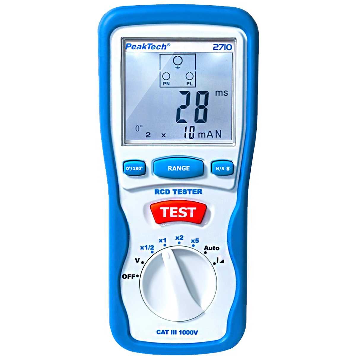 RCD Tester Peaktech 2710