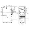 Priza pe sina DIN cu indicator de stare Led cu clema dubla push-in Wago 709-582, galbena 2 Priza pe sina DIN cu indicator de stare Led cu clema dubla push-in Wago 709-582, galbena 2