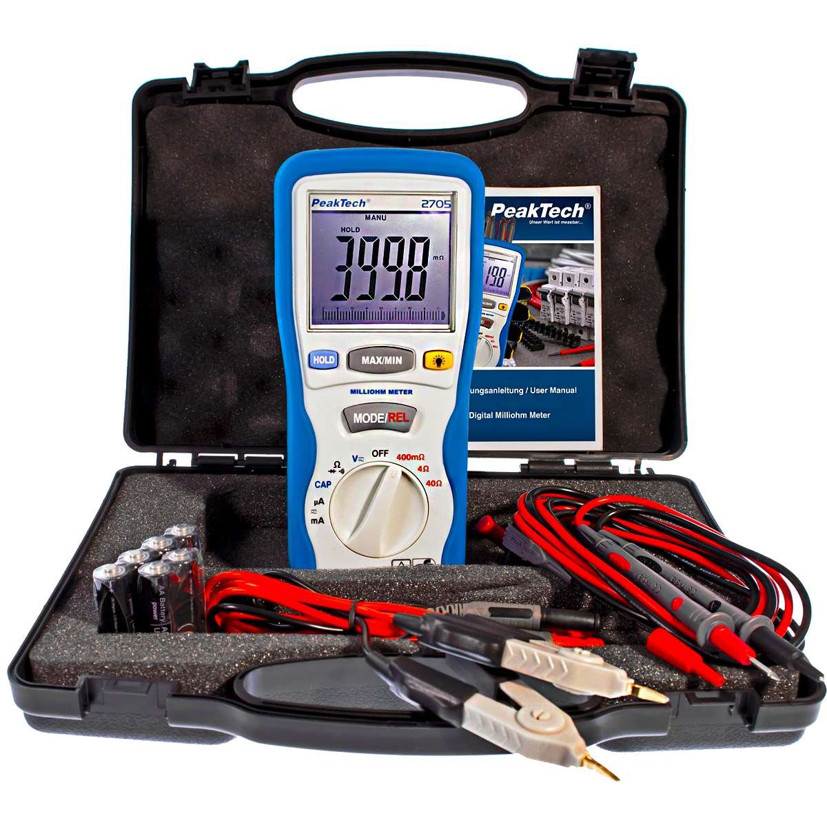 Miliohmetru PeakTech P2705