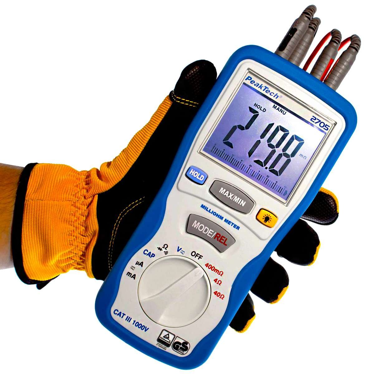 Miliohmetru PeakTech P2705