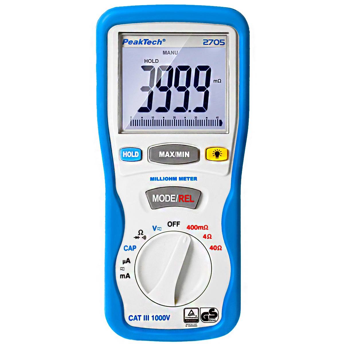 Miliohmetru PeakTech P2705