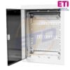 Tablou multimedia incastrat 2x12 ETI ECG28 MEDIAPT cu montaj in zidarie
