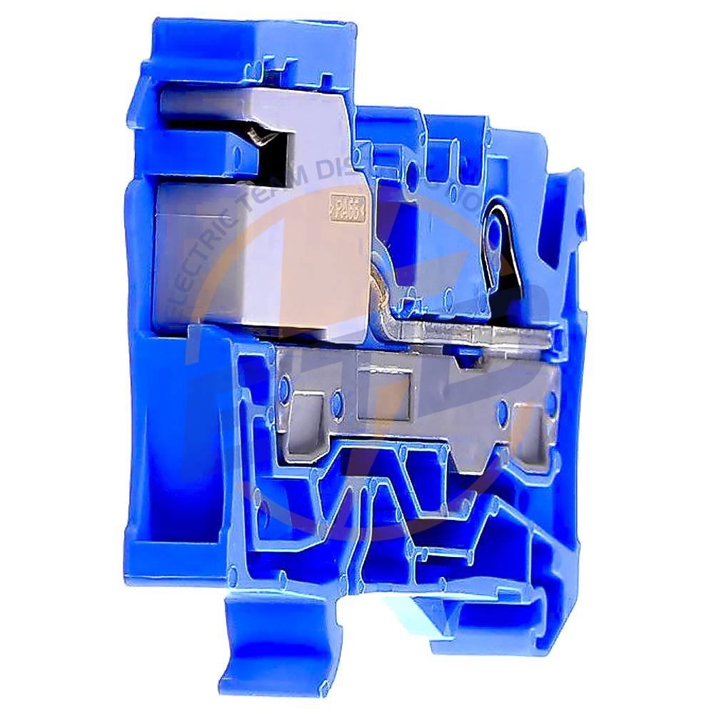 Clema sir cu deconectare Nul cu 1 conductor 6 mmp Albastra WAGO 2006-7114 5
