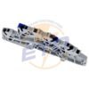 Clema sir multietajata cu 3 etaje 2,5mmp N-L Gri WAGO 2003-7649 5