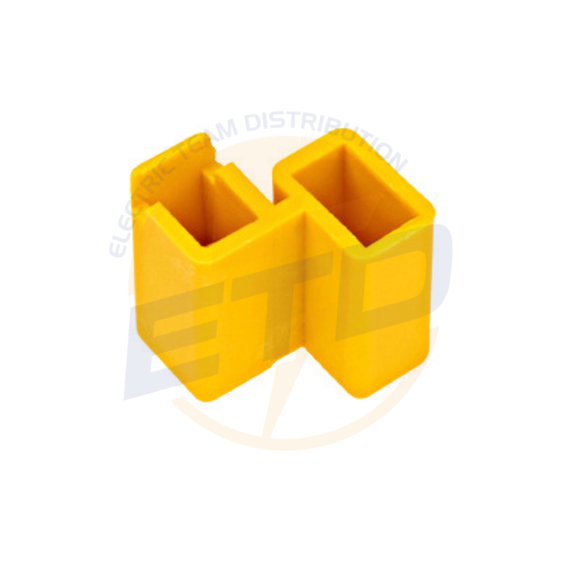 Capac de protecție galben pentru busbar (3)