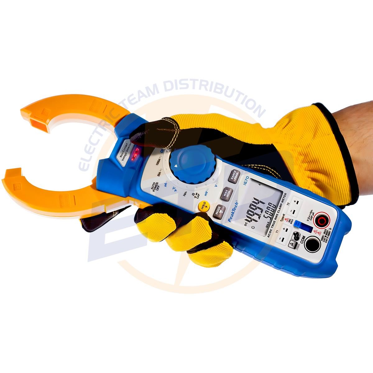 Clampmetru digital profesional AC DC PeakTech P1670 BlueTooth 6