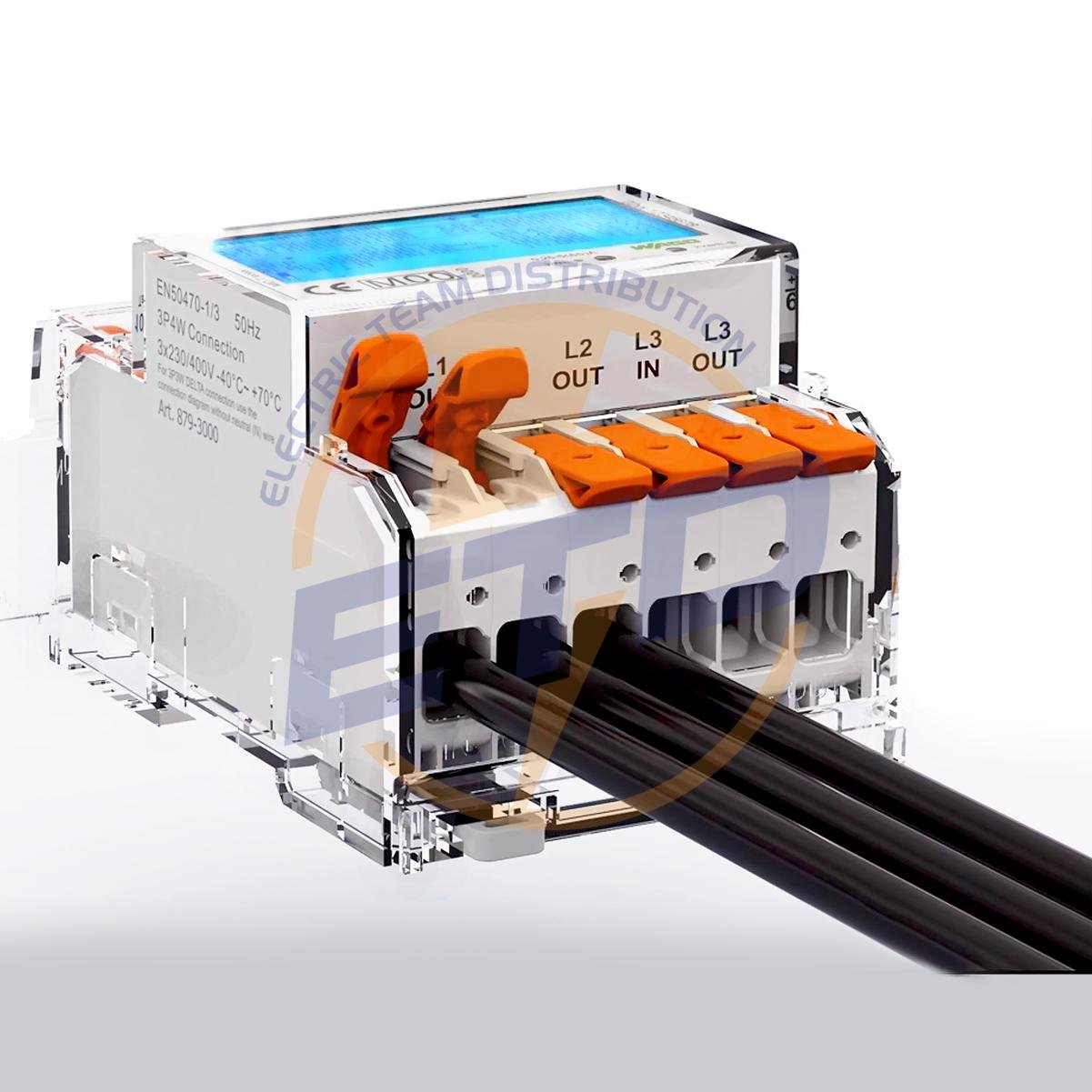 Contor trifazic 65A WAGO 879-3000 cu BlueTooth si ModBus 4 Contor trifazic 65A WAGO 879-3000 cu BlueTooth si ModBus 4