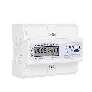 Contor trifazic de energie electrica Sinotimer 3x230/400V AC 50Hz 3x5(100)A ecran digital LED DDS578R