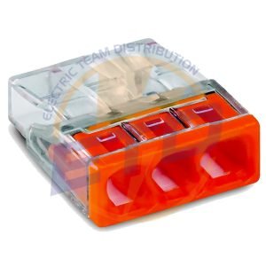 Conector WAGO 2273-202 3 poli conductor monofilar 2,5 mmp