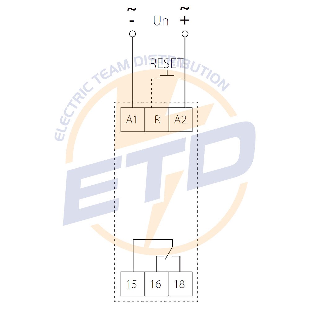 Schema montaj releu supratensiune