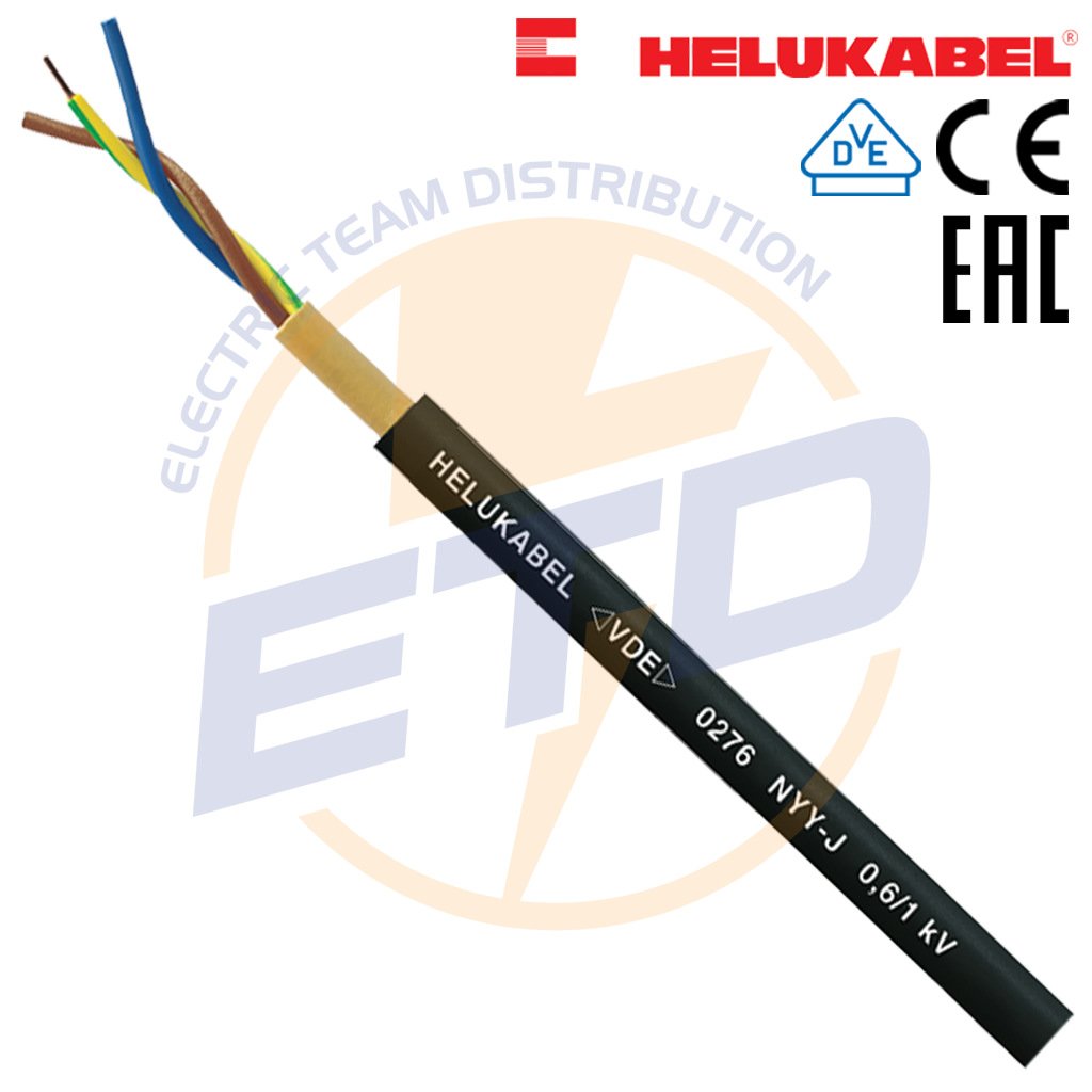 Cablu electric NYY-J 5x10 mmp re HELUKABEL 1 Cablu electric NYY-J 5x10 mmp re HELUKABEL 1