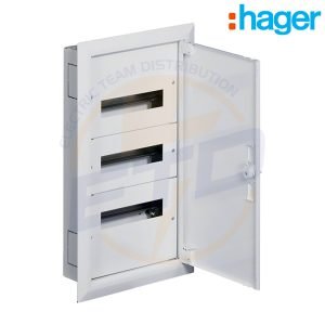 Tablou electric metalic incastrat 36 module HAGER 3x12 usa metalica