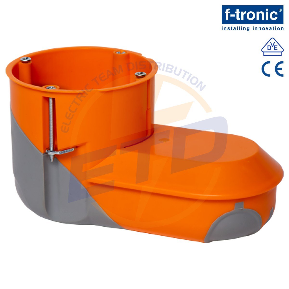 Doza rigips cu buzunar si membrana D68 mm A70 mm F-Tronic