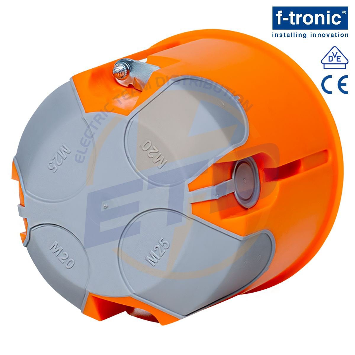 Doza rigips cu membrana D68 mm A62 mm, F-Tronic 2