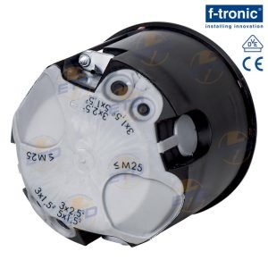 Doza rigips rezistenta la foc D68 mm A62 mm F-Tronic - spate