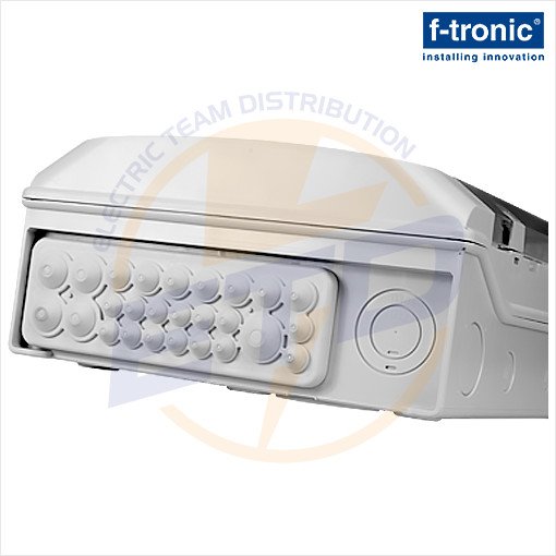 Tablou electric exterior izolat IP65, 36 module, F-TRONIC - Acces etans cabluri