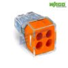 WAGO 773-104, 4 conductori masivi monofilari max 2.5 mmp WAGO 773-104, 4 conductori masivi monofilari max 2.5 mmp