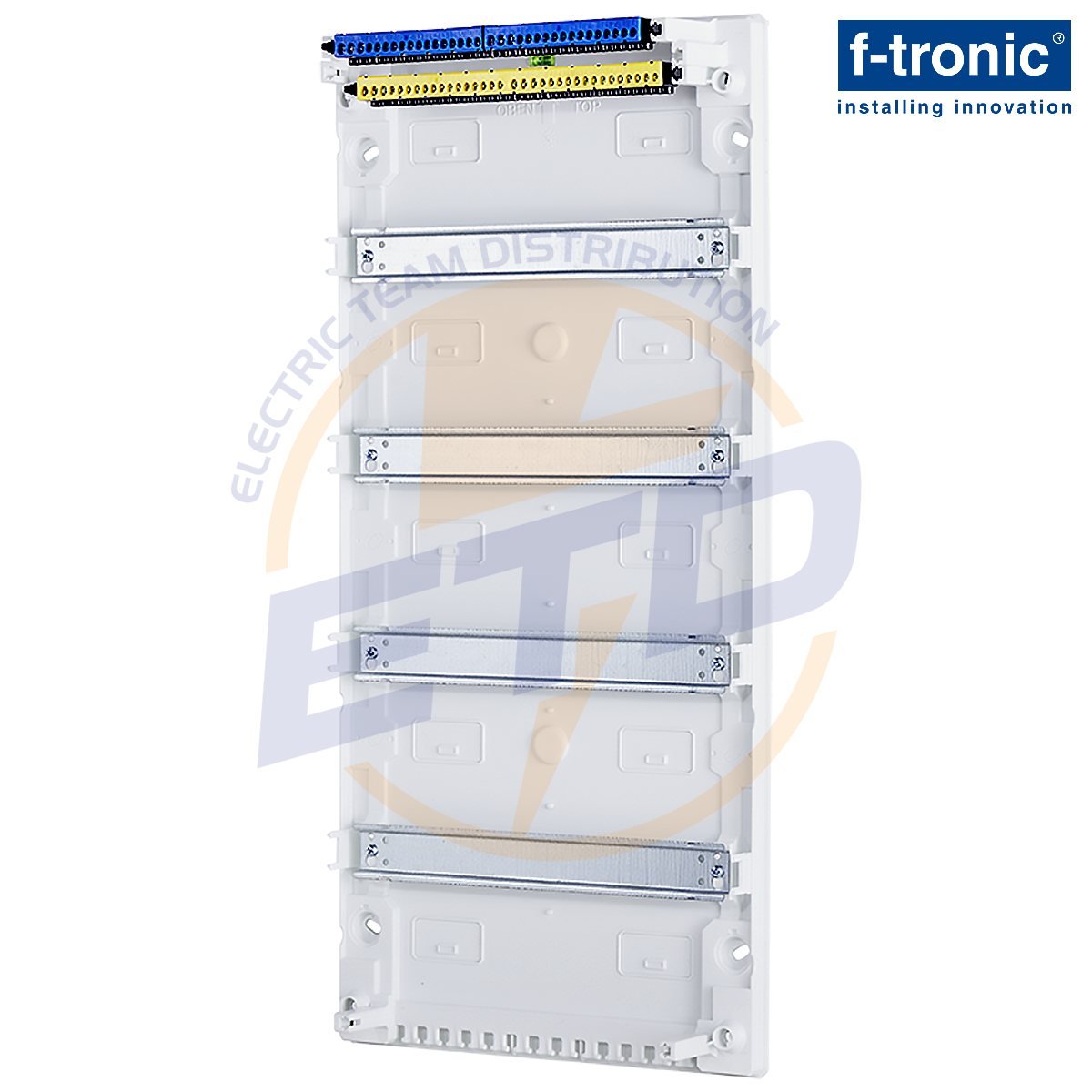 Tablou electric aparent 48 module F-tronic Vision 48+8 - interior
