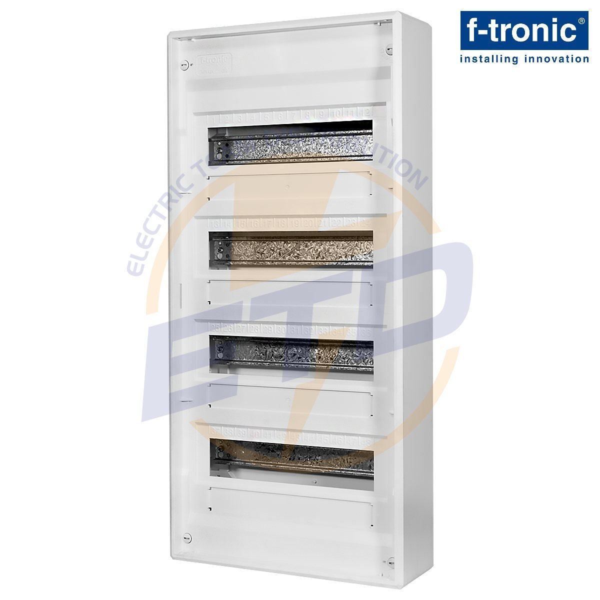 Tablou electric aparent 48 module F-tronic Vision 48+8