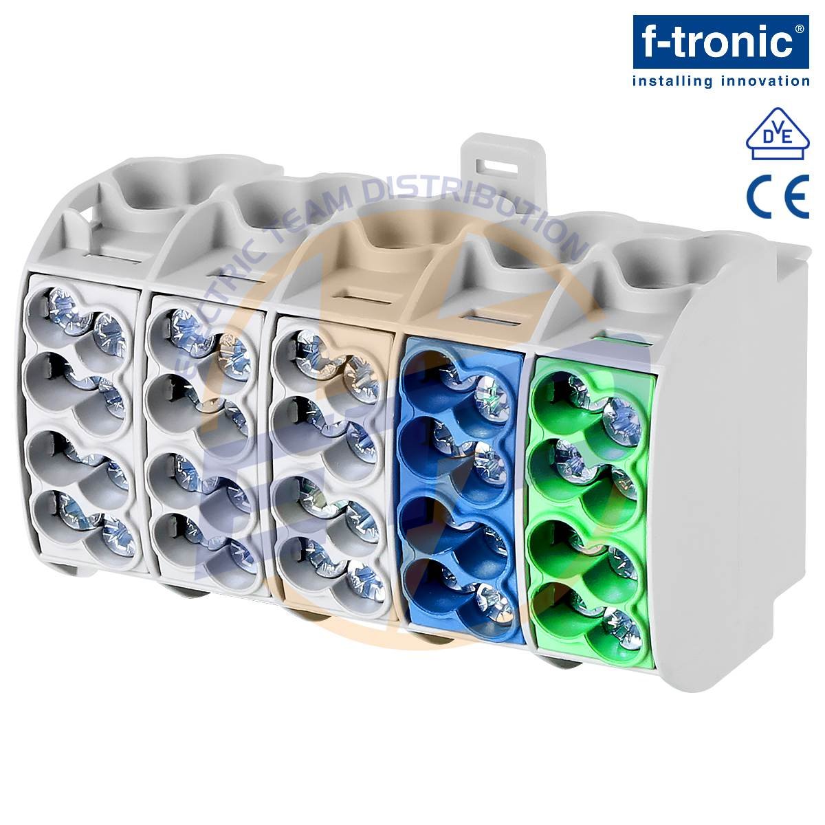 Clema derivatie 25 mmp 3P+N+PE F-Tronic