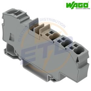Clema sir derivatie 1x6 mmp, 6x1,5 mmp WAGO 2006-8031 Gri