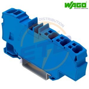 Clema sir derivatie 1x6 mmp, 6x1,5 mmp WAGO 2006-8034 Albastru