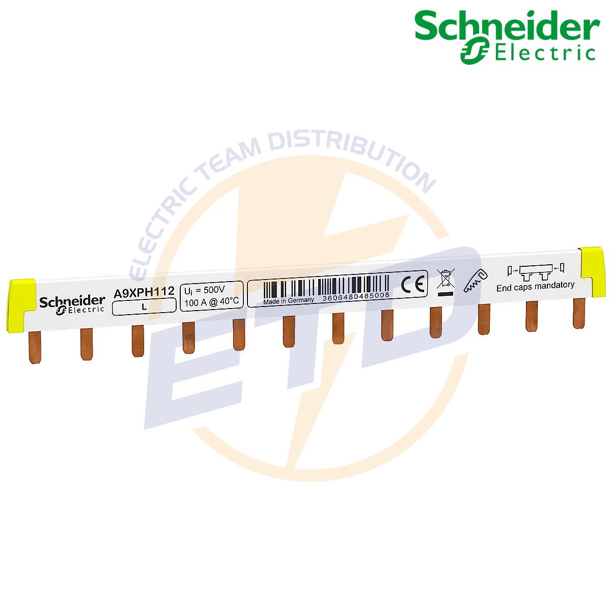 Busbar 1P 12 Module 100A Acti9 SCHNEIDER