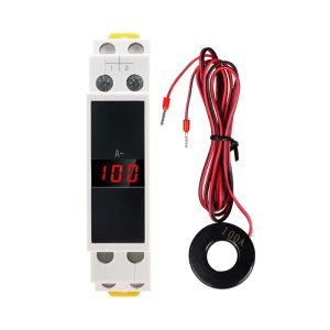 Ampermetru monofazic pentru tablou electric pe sina DIN SINOTIMER SDM011A