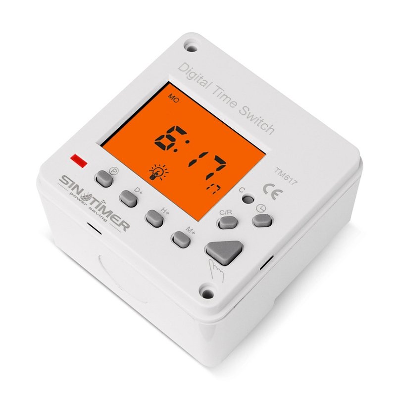 Releu temporizat programabil monofazic 16A SINOTIMER TM617 2