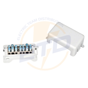 Bara de egalizare potential, scurta, 7 terminale, suport de montare