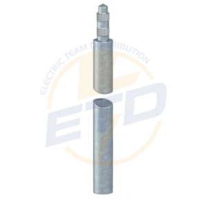 Electrod impamantare, standard, 1,5m, Obo, 219 20 st ft