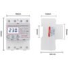 Releu protectie supratensiune si subtensiune trifazat 1-63A SinoTimer STVP-936-63A