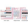 Releu protectie supratensiune si subtensiune trifazat 80A SinoTimer STVP-932-80A Releu protectie supratensiune si subtensiune trifazat 80A SinoTimer STVP-932-80A