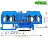 Clema sir de trecere cu 4 conductori 2,5 mmp WAGO 280-834 Albastra - dimensiuni Clema sir de trecere cu 4 conductori 2,5 mmp WAGO 280-834 Albastra - dimensiuni