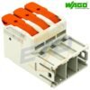 Conector cu 3 poli ordonati pentru conductor 16 mmp WAGO 832-1203 Tata 2
