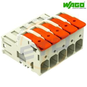 Conector cu 5 poli ordonati pentru conductor 16 mmp WAGO 832-1205 Tata